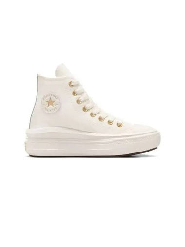 Chuck Taylor All Star Move High Top Sneakers Egret - CONVERSE - BALAAN 1