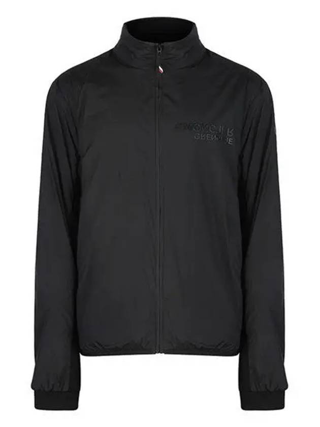 23FW 1A00004 596H5 999 Doron Men’s Ripstop Zip-up Jacket Black 998991 - MONCLER - BALAAN 1