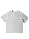 OG Basic Pocket Logo Short Sleeve T Shirt Melange Gray - OFFGRID - BALAAN 1