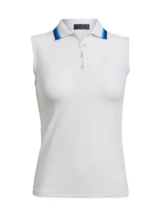 pleated collar silky sleeveless PK shirt Snow - G/FORE - BALAAN 2