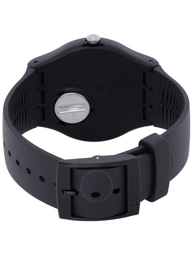 Swatch Core Black Lacquered Quartz Black Dial Men's Watch SO29B107 - SWATCH - BALAAN 3