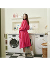 Terry Robe Pink Red - PILY PLACE - BALAAN 4