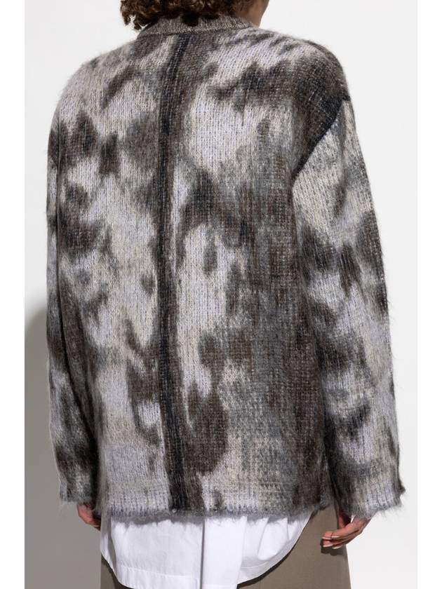 The Attico Sweater With Mohair Finish, Women's, Grey - THE ATTICO - BALAAN 4