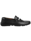 Men PEARCE Leather Driving Shoes Black - BALLY - BALAAN 2