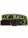 Logo Belt Black - BALLY - BALAAN 2