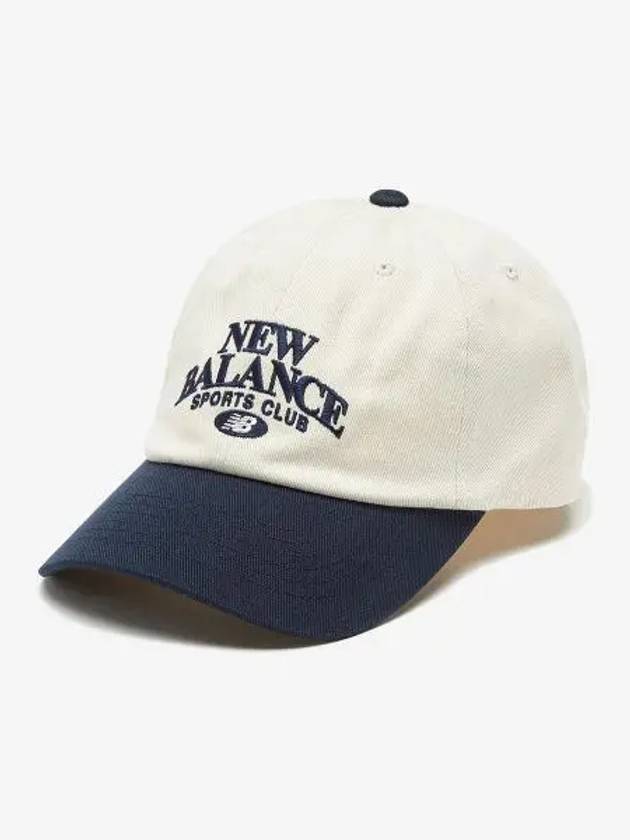 NBGDEFE602 C 66 arch logo ball cap NAVY - NEW BALANCE - BALAAN 1