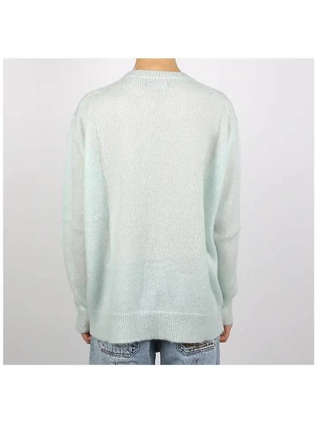 MPULL87S25 BABY BLUE mohair knit - Y/PROJECT - BALAAN 4