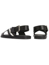 Jamilo strap leather sandals black - BALLY - BALAAN 7