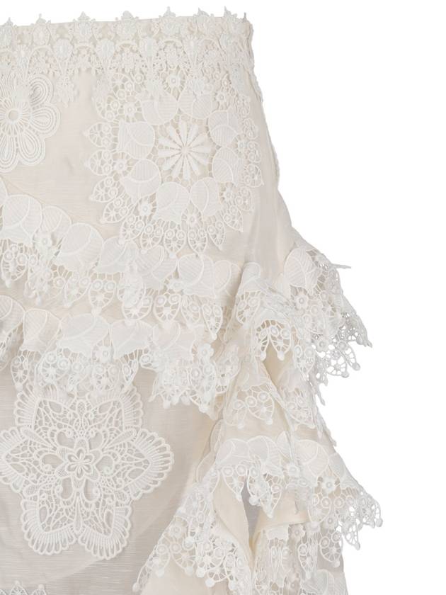 n Matchmaker Doily midi skirt 9307SMAT - ZIMMERMANN - BALAAN 4