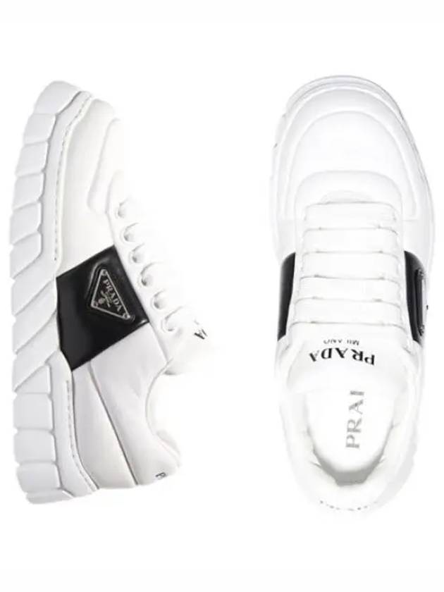 Padded Nappa Leather Sneakers Men s Running Shoes - PRADA - BALAAN 1