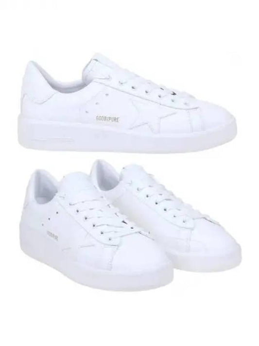 Purestar Lace-Up Low-Top Sneakers White - GOLDEN GOOSE - BALAAN 2