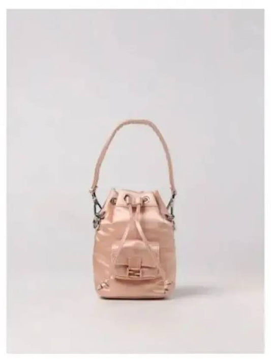 Women's Montresor Mini Nylon Bucket Bag Pink - FENDI - BALAAN 2