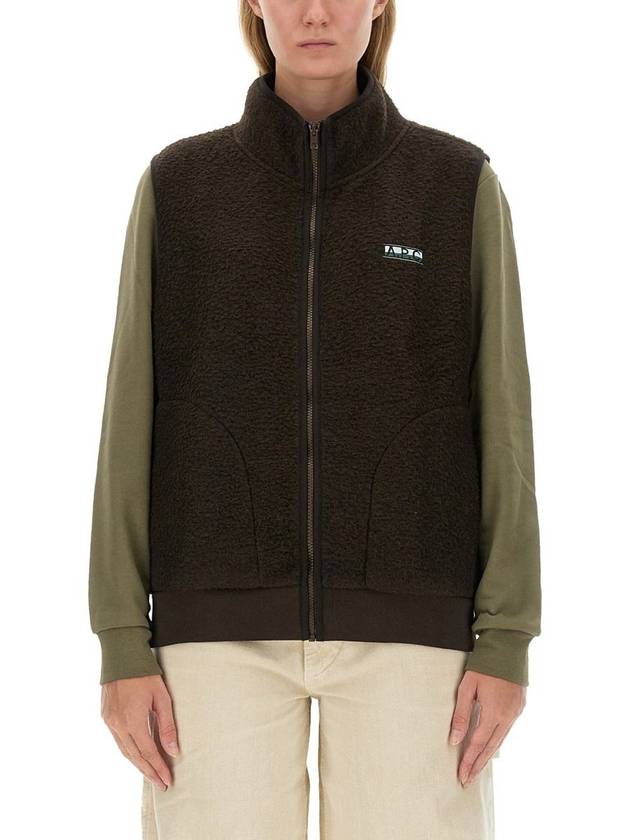 Sequoia Fleece Vest Dark Brown - A.P.C. - BALAAN 2