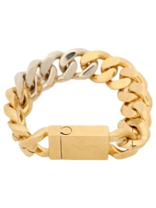 Metal two tone chain bracelet - SAINT LAURENT - BALAAN 1