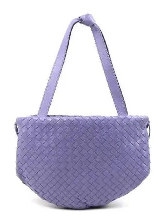 651811 Intrecciato Bulb Small Shoulder Bag - BOTTEGA VENETA - BALAAN 4