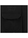 Overshirt Cotton Jacket Black - DIOR - BALAAN 8