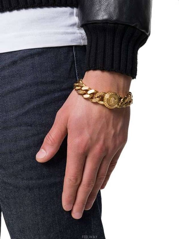 Medusa Chain Bracelet Gold - VERSACE - BALAAN 4