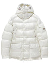 Men s Logo Patch CHIABLESE Down Padded Jacket White 1A00162 5963V 031 - MONCLER - BALAAN 1