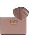 Women s V Logo Folding Card Wallet 5W2P0Z79 SNP GF9 24F - VALENTINO - BALAAN 1