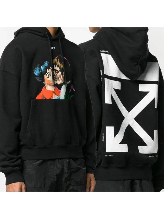 Kiss Graphic Hood Black - OFF WHITE - BALAAN 2