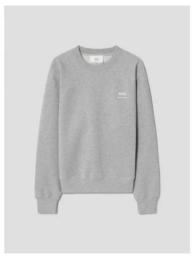 Unisex Sweatshirt Am Gray Domestic Product GM0024040878175 - AMI - BALAAN 1