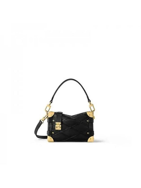 Side Trunk PM Malletage Shoulder Bag Black - LOUIS VUITTON - BALAAN 1