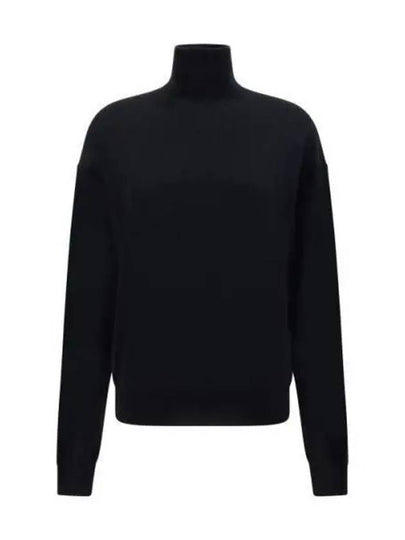 Cassandre Turtleneck Black - SAINT LAURENT - BALAAN 2