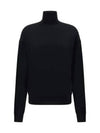 Cassandre Turtleneck Black - SAINT LAURENT - BALAAN 2