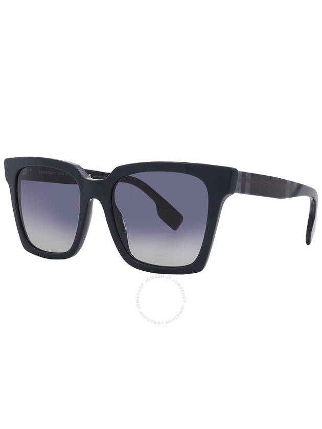 Burberry Maple Blue Gradient Square Ladies Sunglasses BE4335 39884L 53 - BURBERRY - BALAAN 3