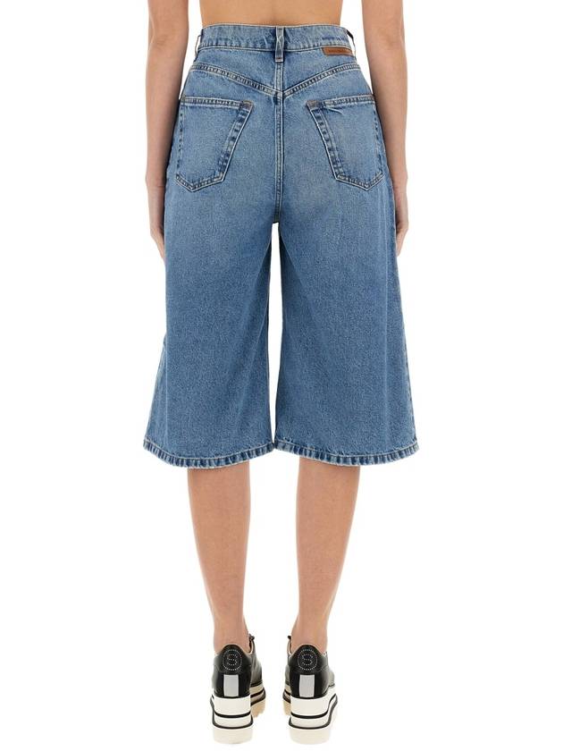 DENIM BERMUDA SHORTS - STELLA MCCARTNEY - BALAAN 3