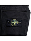 Supima Cotton Twill Stretch TC Straight Pants Black - STONE ISLAND - BALAAN 6