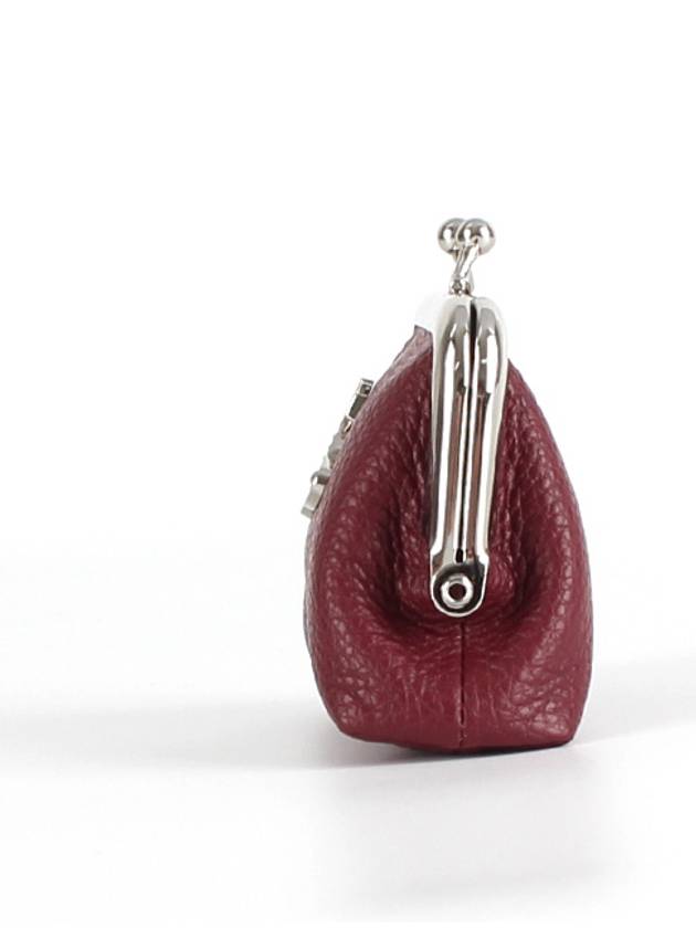 Mini Frame Perth Coin Wallet Burgundy Red - VIVIENNE WESTWOOD - BALAAN 4