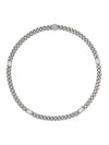 Interlogging G Necklace Silver - GUCCI - BALAAN 1