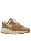 Running Glitter Star Low Top Sneakers Beige - GOLDEN GOOSE - BALAAN 3