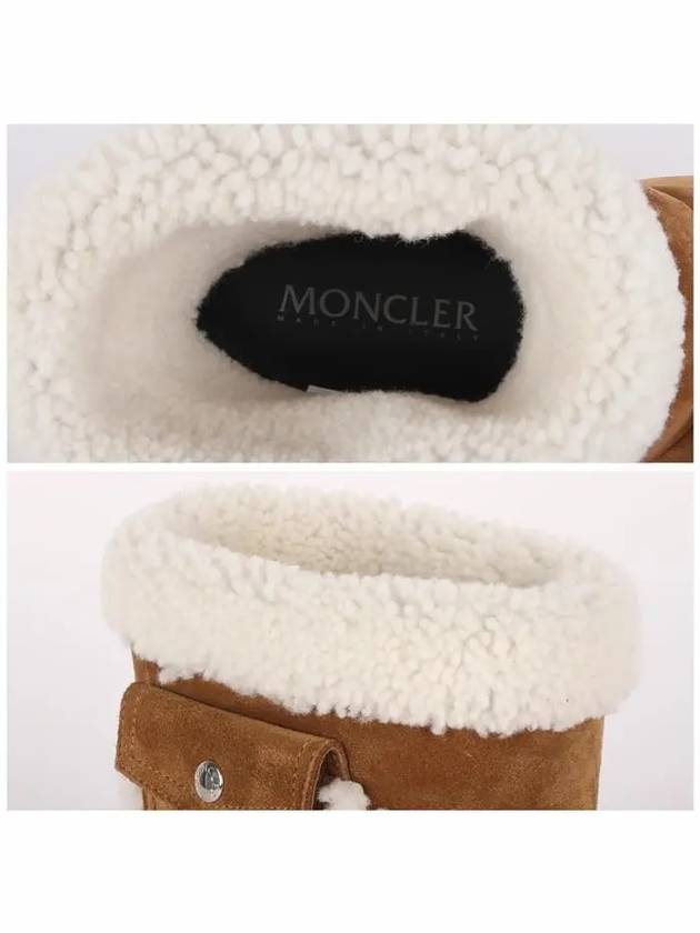 4H00070 M4299 24M GAIA Pocket Shearling Mid Boots - MONCLER - BALAAN 4