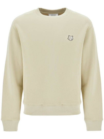 Bold Fox Head Cotton Sweatshirt Ash Tree - MAISON KITSUNE - BALAAN 2