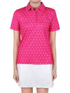 Golf Wear Women s Collar Short Sleeve T Shirt G4LS23K563 SOR - G/FORE - BALAAN 4