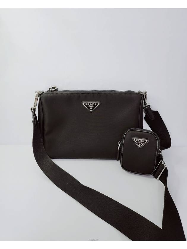 Used luxury goods DHLUX Nylon Tesuto unisex cross bag - PRADA - BALAAN 4