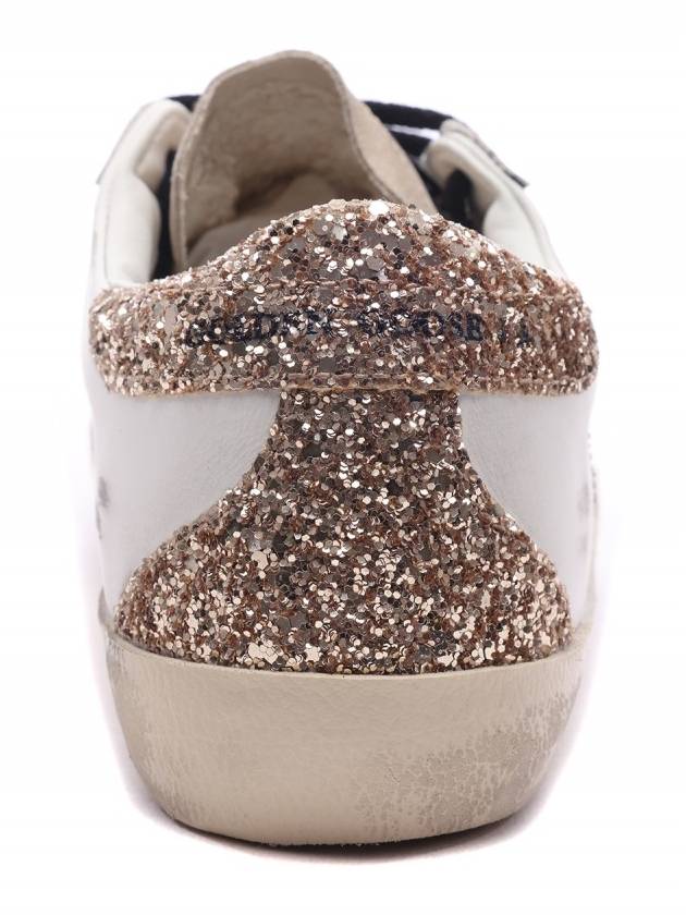 Super-Star Glittered Sneakers White - GOLDEN GOOSE - BALAAN 5