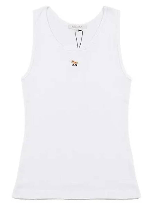 Cotton Baby Tank Top White - MAISON KITSUNE - BALAAN 2