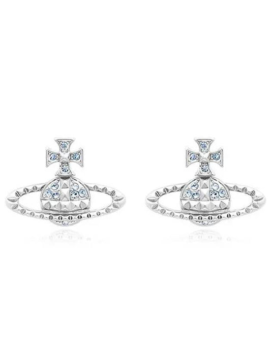 Mayfair Bath Relief Earrings Blue Silver - VIVIENNE WESTWOOD - BALAAN 2