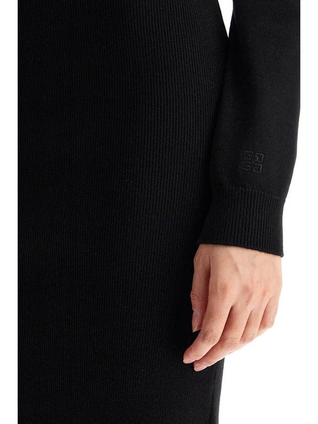 midi wool and cashmere dress - GIVENCHY - BALAAN 4