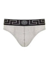 Greca Border Briefs Grey - VERSACE - BALAAN 2