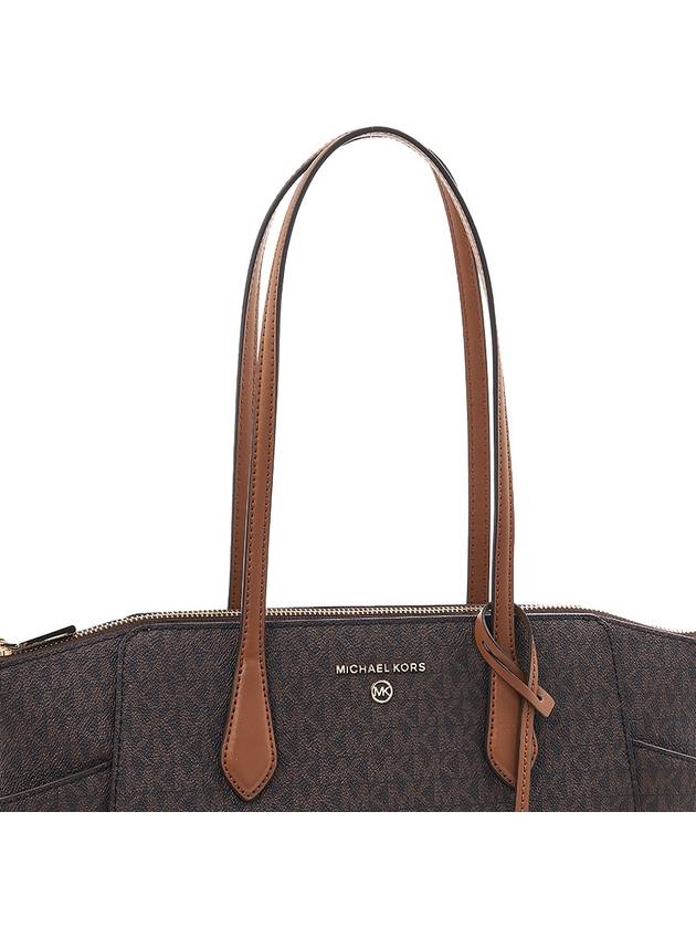 Marilyn Medium Tote Bag Brown - MICHAEL KORS - BALAAN 8