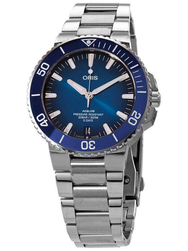 Oris Aquis Automatic Blue Dial Men's Watch 01 400 7763 4135-07 8 24 09PEB - ORIS - BALAAN 1