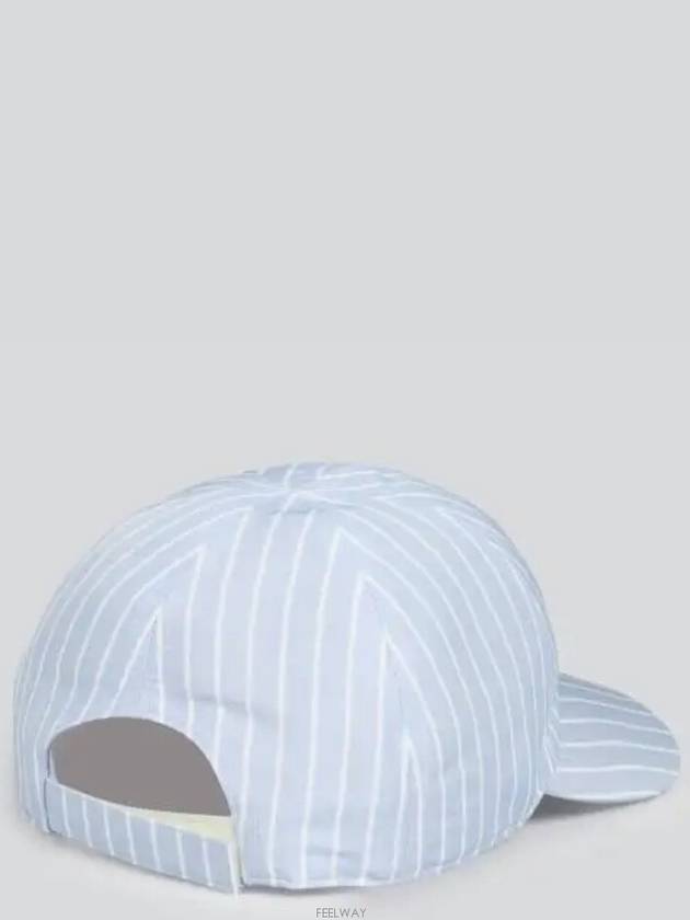 Logo Stripes Ball Cap Blue - DIOR - BALAAN 3