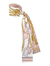 Mix And Straps Silk Scarf Light Pink - LOUIS VUITTON - BALAAN 3