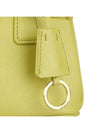 Galleria Saffiano Leather Mini Tote Bag Yellow - PRADA - BALAAN 9