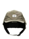 Chrome R Logo Patch Earflap Ball Cap Beige - CP COMPANY - BALAAN 2