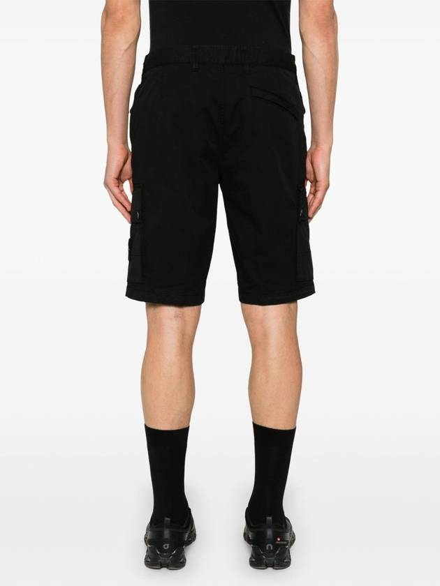 Stone Island Shorts Black - STONE ISLAND - BALAAN 4